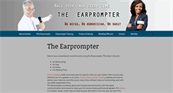 Desktop Screenshot of earprompter.com